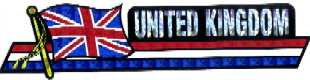 Foil Sticker: United Kingdom