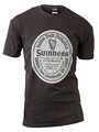 Guinness T-Shirt: Irish label, brown