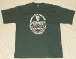 Guinness T-Shirt: Irish label, green