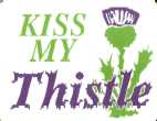 Mousepad: Kiss My Thistle