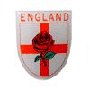English Rose on Shield Pin