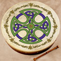 12" Bodhran, Brosna Cross