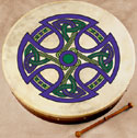 12\" Bodhran, Fanore Cross