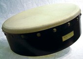 16\" Tunable Bodhran, Black