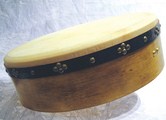 16\" Tunable Bodhran, Aged Oak