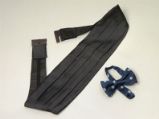 Black Satin Cummerbund with matching Bow Tie