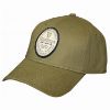 Guinness Baseball Cap with Irish Label - Olive Green