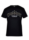 Guinness T-Shirt: Black with \"Guinness\" and a Claddagh