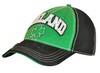 Green and Black Cap with \"Ireland\" and a Shamrock and a Bottle O