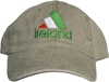 Ireland - Beige cap with \"Ireland\" and Triangular Tricolour