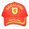 Red Baseball Cap w/"Scotland"
