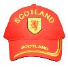 Red Baseball Cap w/\"Scotland\"