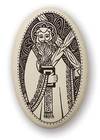 Oval Pendant - Saint Andrew