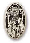 Oval Pendant - Saint Peter