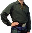 Bottle Green Kilt Shirt