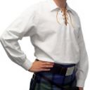 White Kilt Shirt