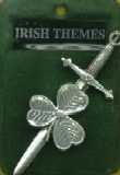 Kilt Pin, Shamrock