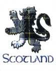 Mousepad: Scottish Lion