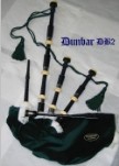 Dunbar DB2 Bagpipe - Half Mounted Blackwood