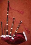 Soutar DS1B Bagpipe - Plain Turned with Projecting Mounts
