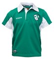 Irish Green Short Sleeved Rugby \"Eireann\" - Youth