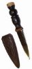 Sgian dubh with Blackwood handle