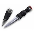 Sgian dubh with Plain Handle and Stone