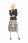 \"Fiona\" Kilted Skirt