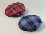 Tartan Wool Golf Cap