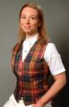 Tartan Silk Women's Waistcoat